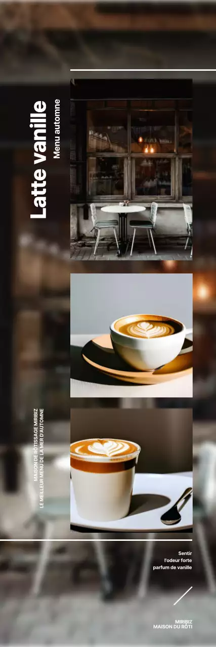 Faites la promotion du nouveau menu d'automne de votre café avec des photos d'automne