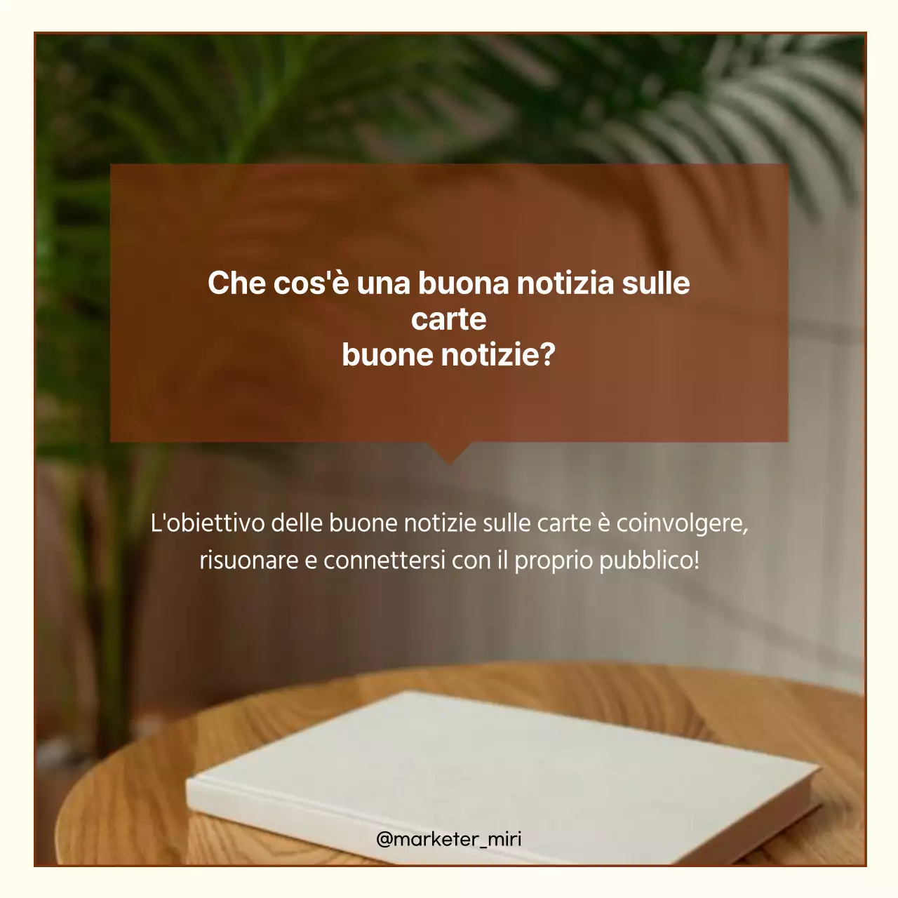 Guida alla progettazione di un modello di marketing caldo e semplice in bianco e marrone
