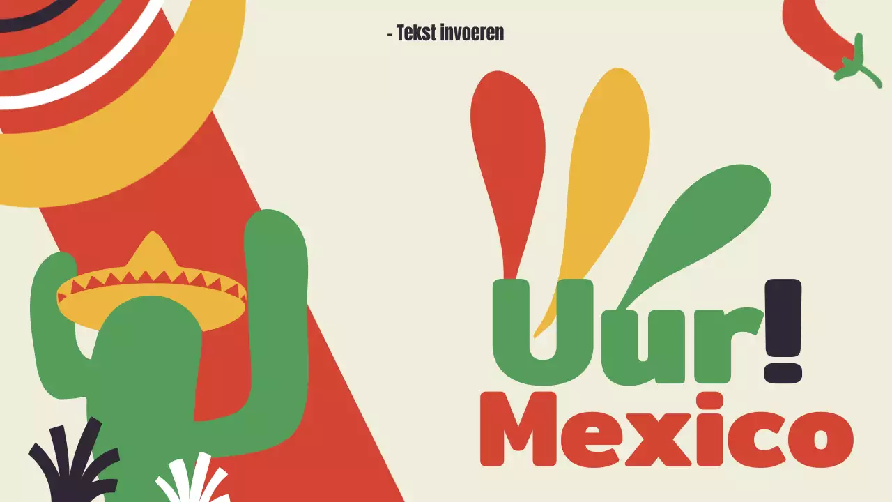 Een kitscherige gids voor Mexico in rood en groen