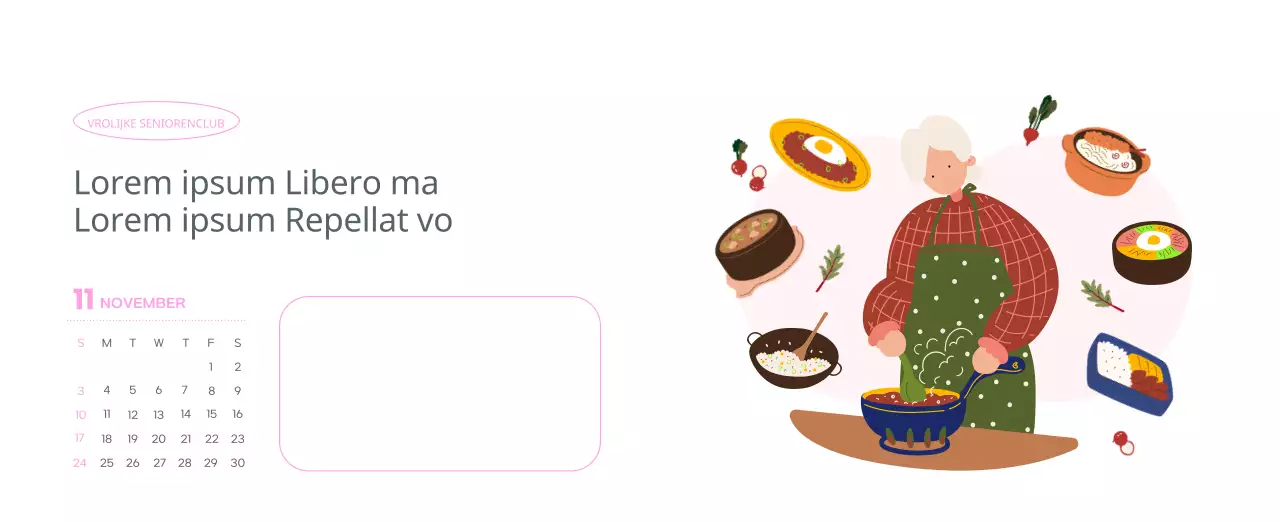 Werkkalender met prachtige illustraties