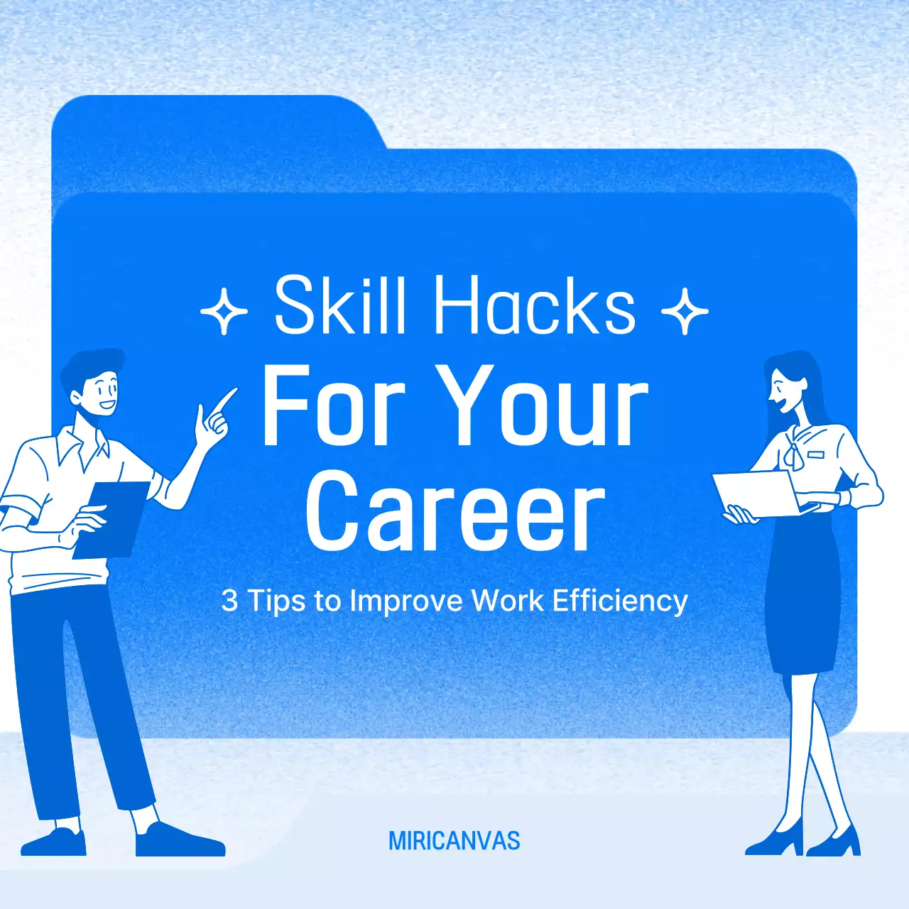 블루 모던 커리어 가이드 인스타그램 캐러셀