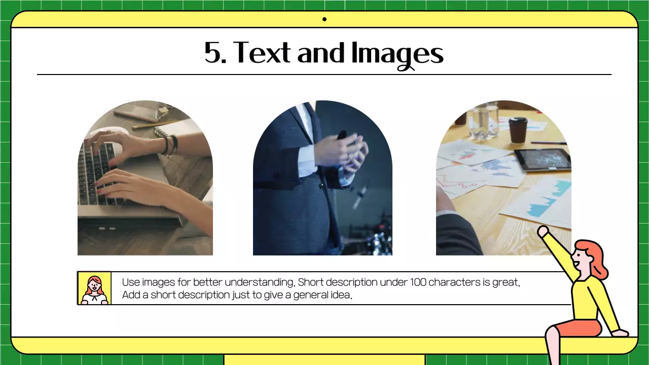 그린 미니멀 트레이닝 가이드 프레젠테이션