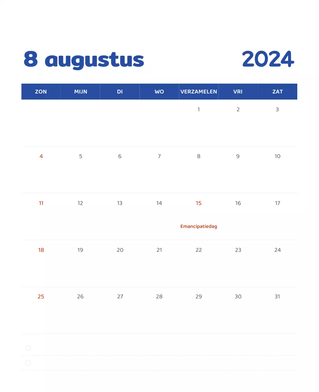 Een kalender met kleurrijke, emotionele illustraties