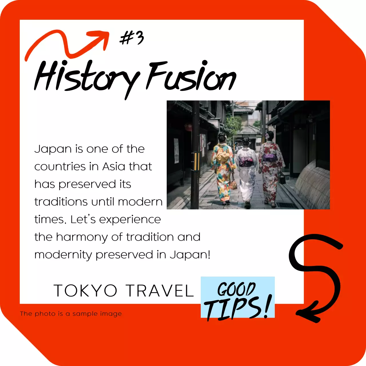 Red Trendy Travel Guide Instagram Carousel