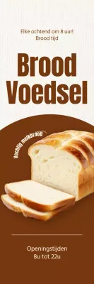 Promoot een strak, herfstig bakkerijmenu met bruine tinten