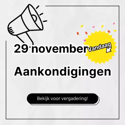 Eenvoudige aankondiging zwarte clubbijeenkomst