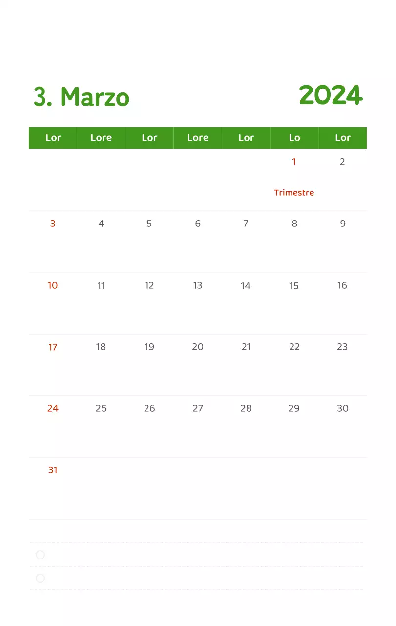 Un calendario con illustrazioni colorate ed emozionali