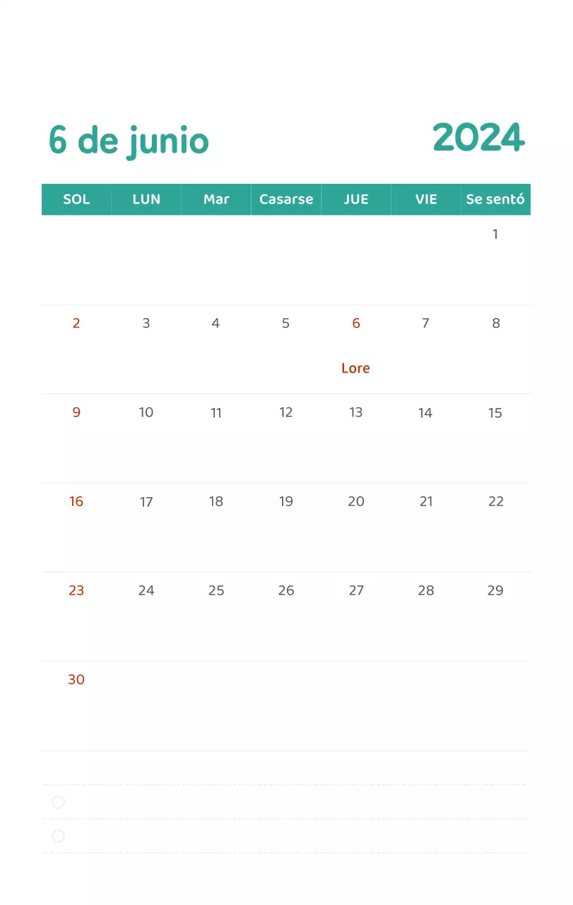 Un calendario con ilustraciones llenas de color y emoción