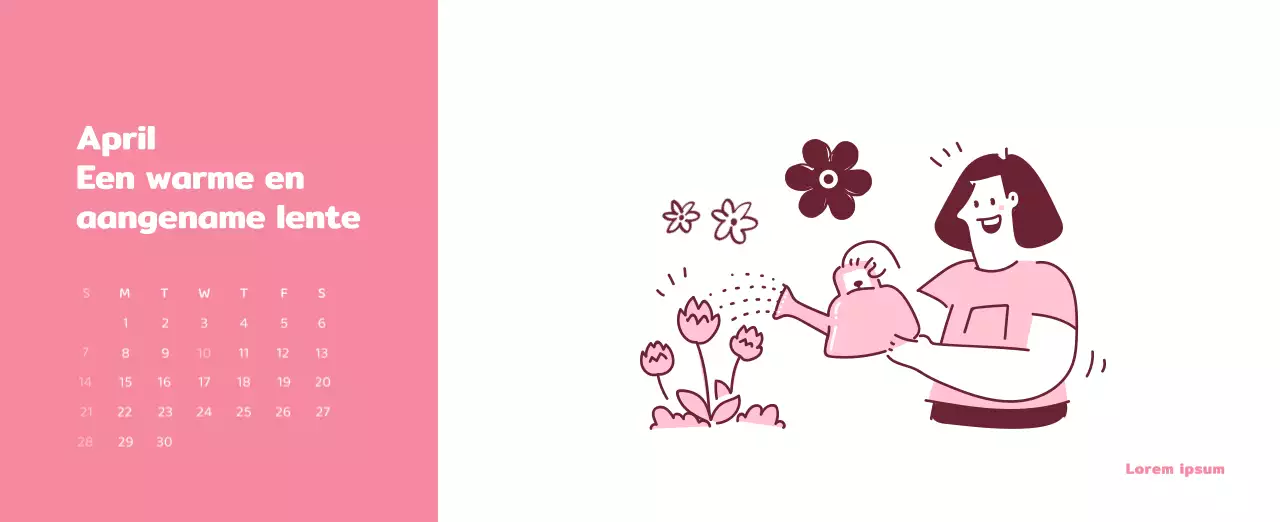 Een kalender met kleurrijke, emotionele illustraties