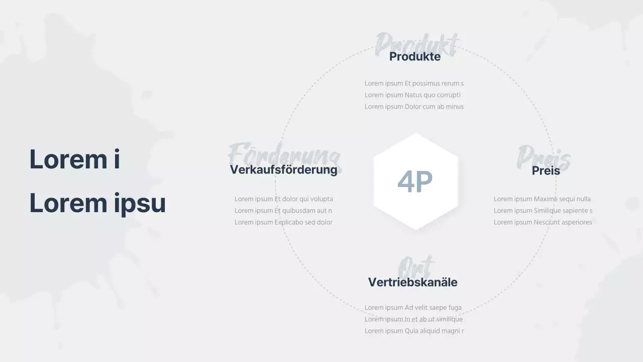 Ein moderner Marktforschungsbericht über marineblaue Akzente