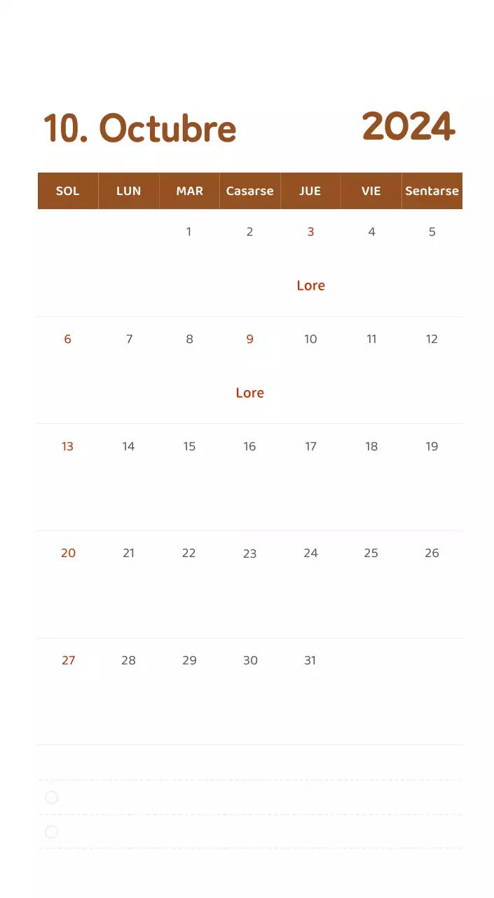 Un calendario con ilustraciones llenas de color y emoción