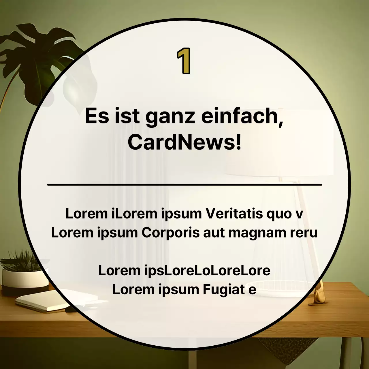 Ein moderner, auf Fotografie ausgerichteter Planer in Khaki