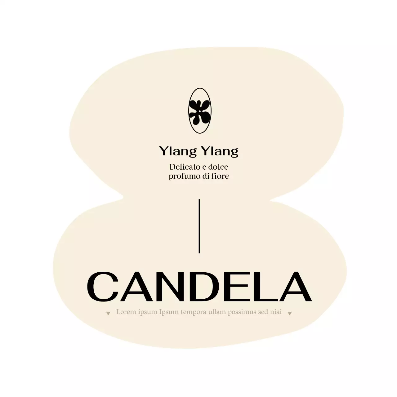 Design a candela con forme uniche in giallo e rosa