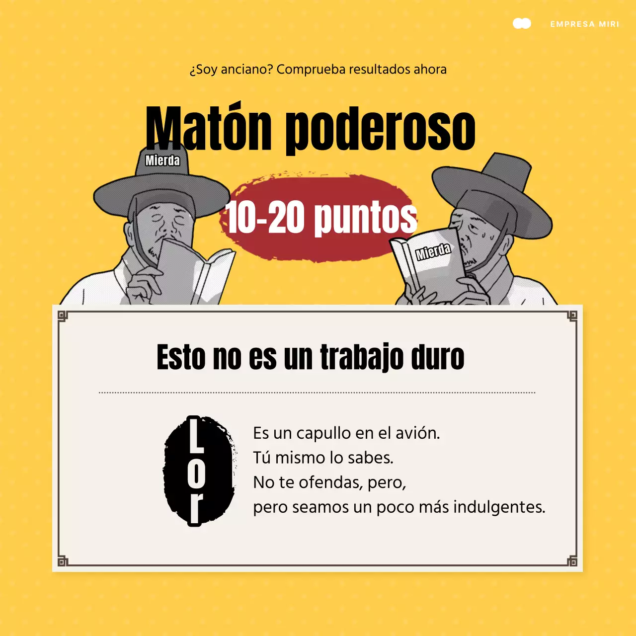 Prueba de la mordaza amarilla y negra @yellowandblackgagtest