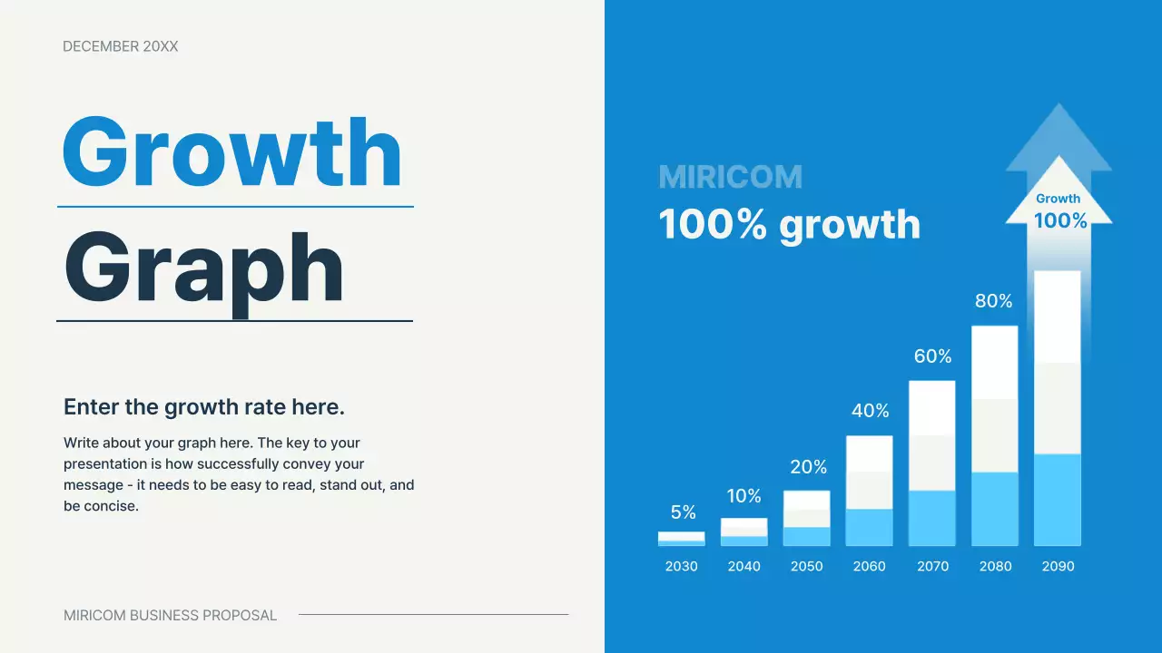 파랑의 심플한 발표용 비즈니스 기획서