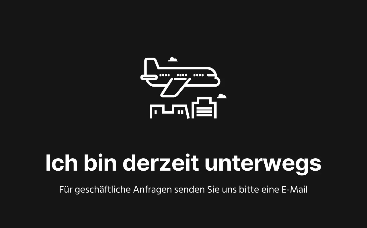 Ein einfacher Unternehmenskalender in Grau