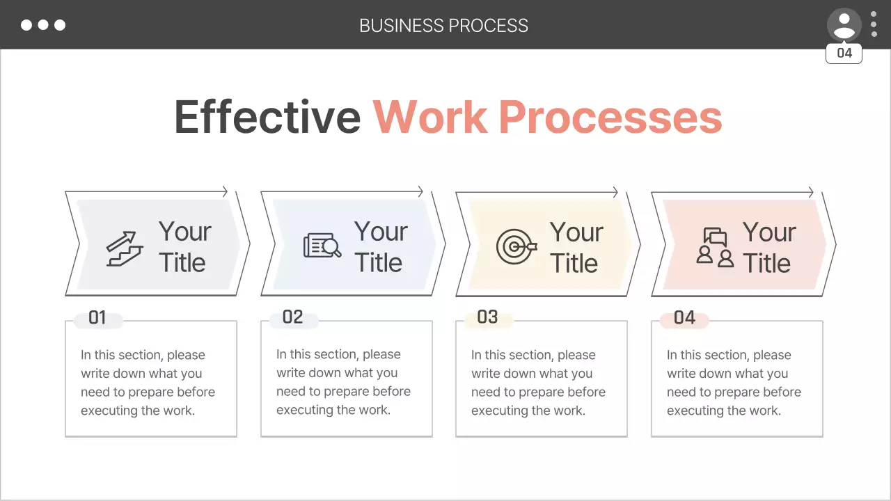 Coral Modern Office 템플릿 프레젠테이션