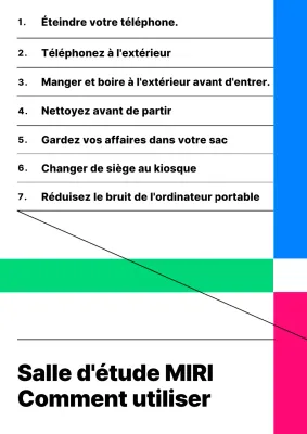 Guide pour une salle d'étude minimaliste en bleu et vert