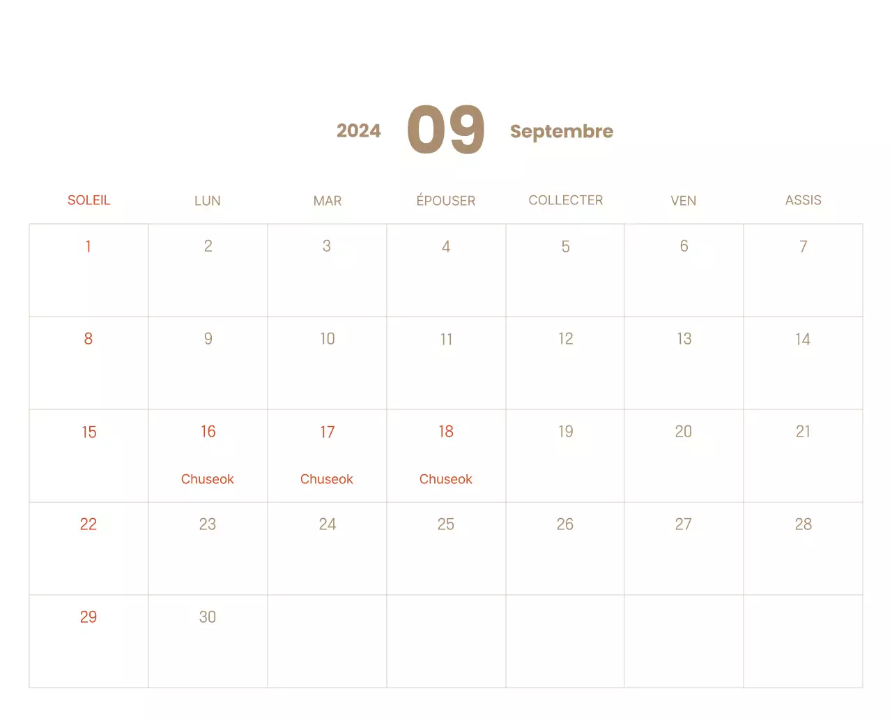 Un calendrier dévotionnel avec des illustrations douces et des versets bibliques sur un fond bleu clair.