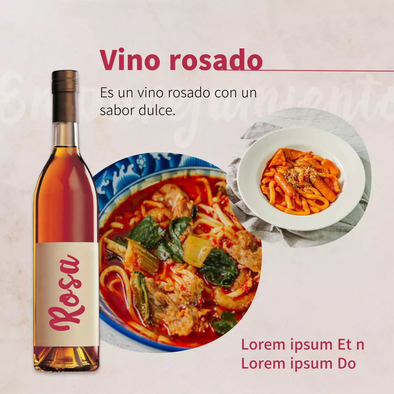 Promover una sencilla tienda de vinos en beige