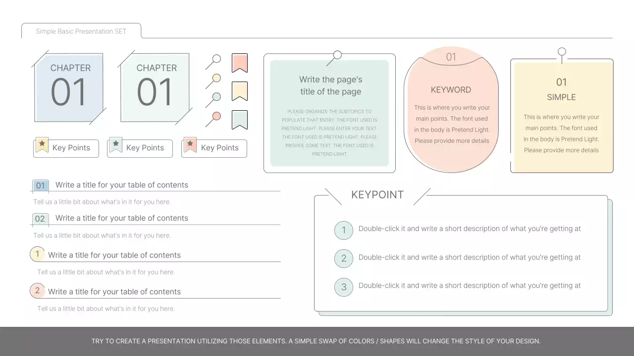White Simple Design Presentation