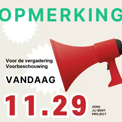 Trendy vergaderaankondigingen in beige en rood