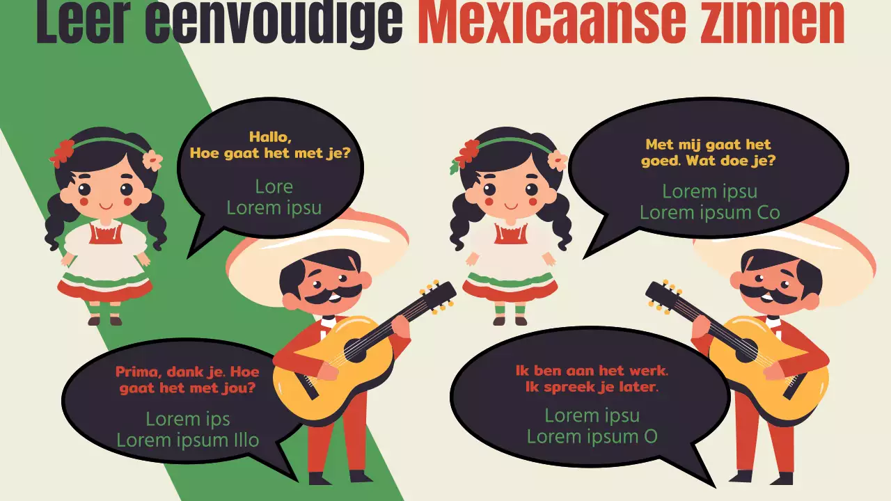 Een kitscherige gids voor Mexico in rood en groen