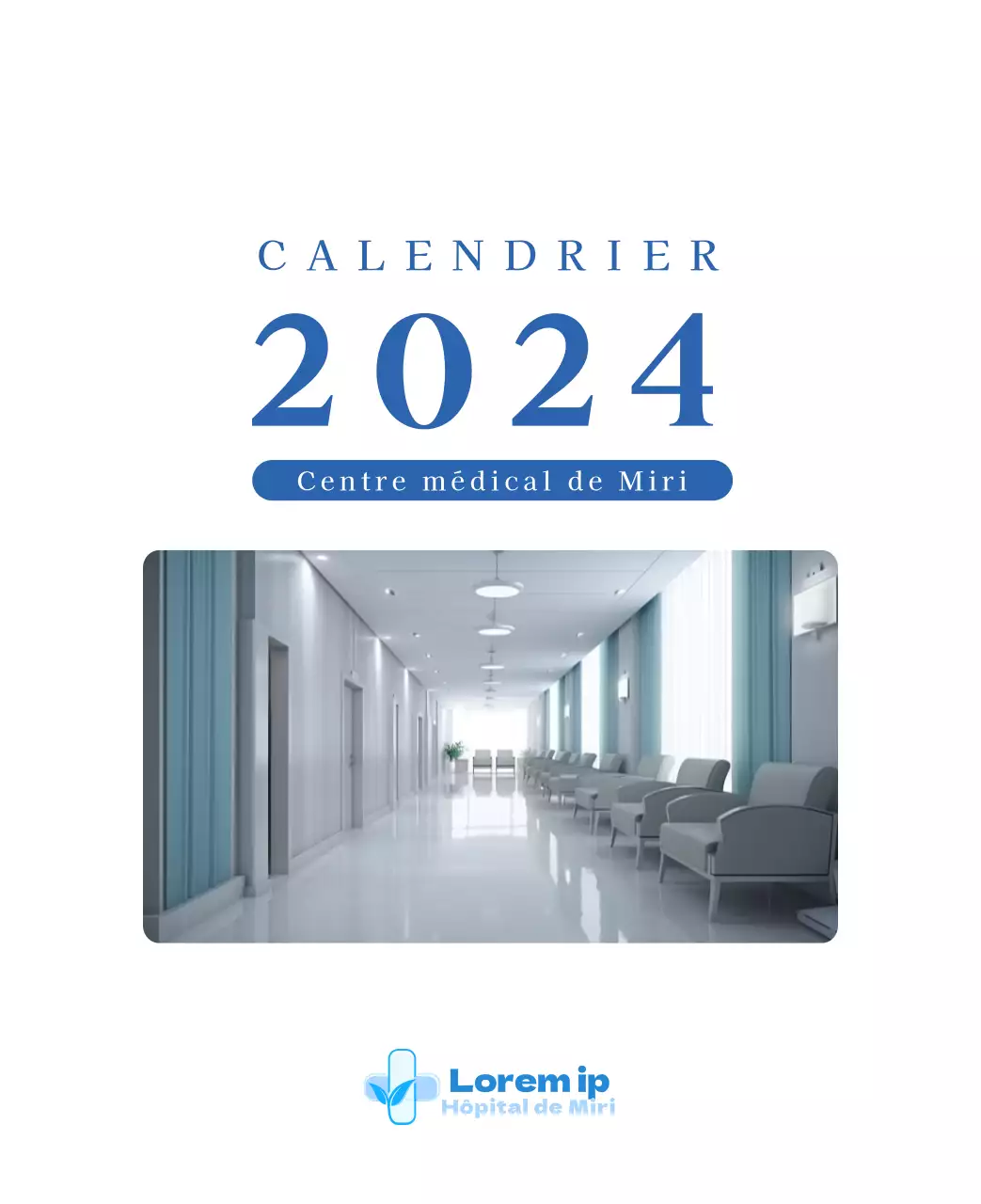 Calendrier hospitalier avec photos de paysages saisonniers