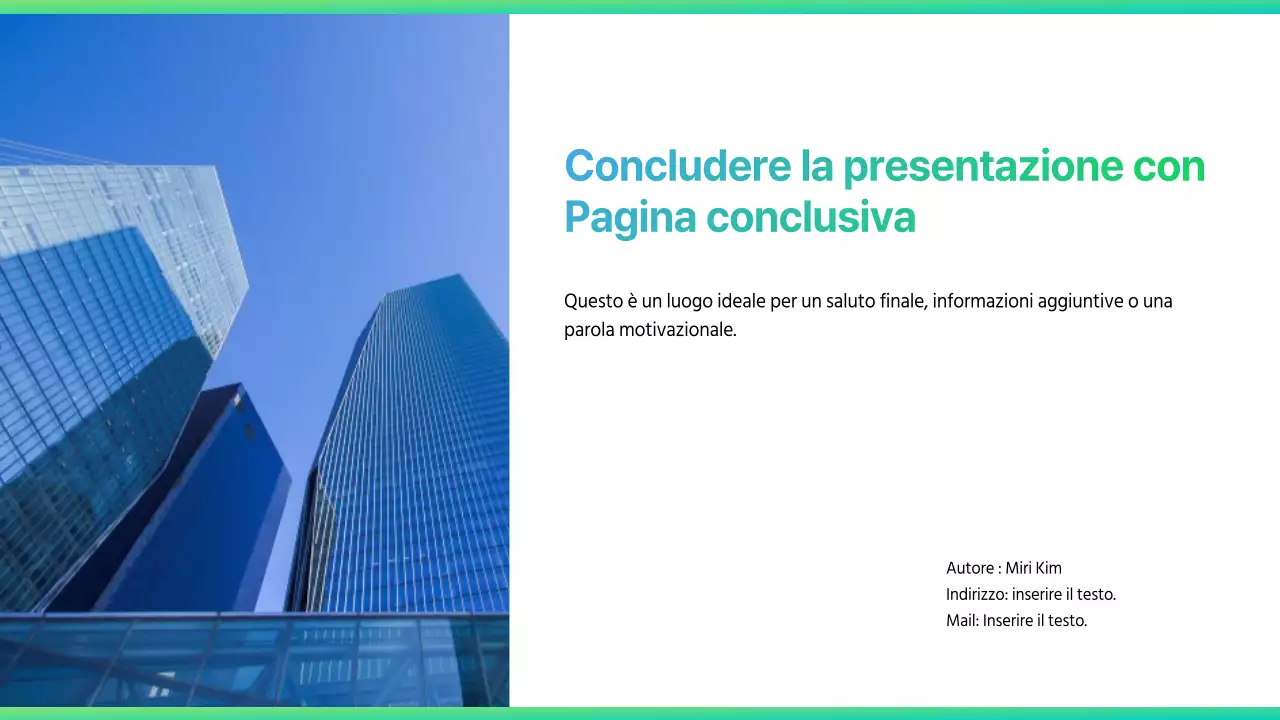 Una varietà di layout in un'elegante combinazione di colori menta e beige.