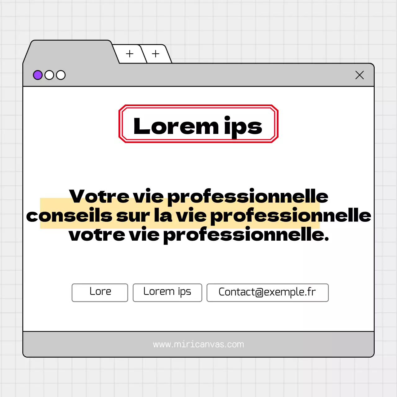 Un guide de conseils gris, simples et ponctuels