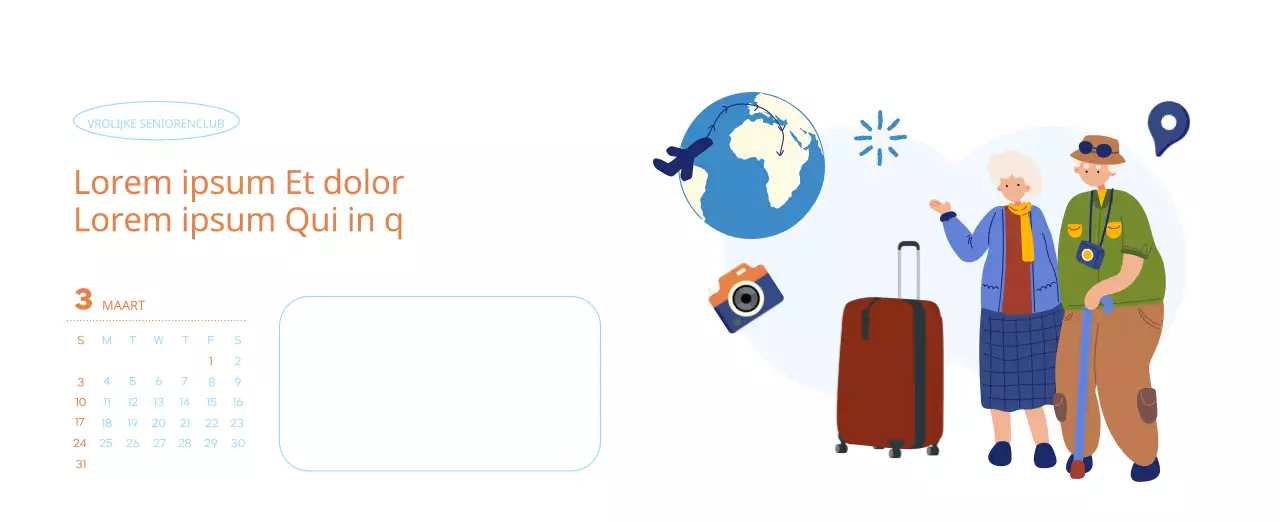 Werkkalender met prachtige illustraties