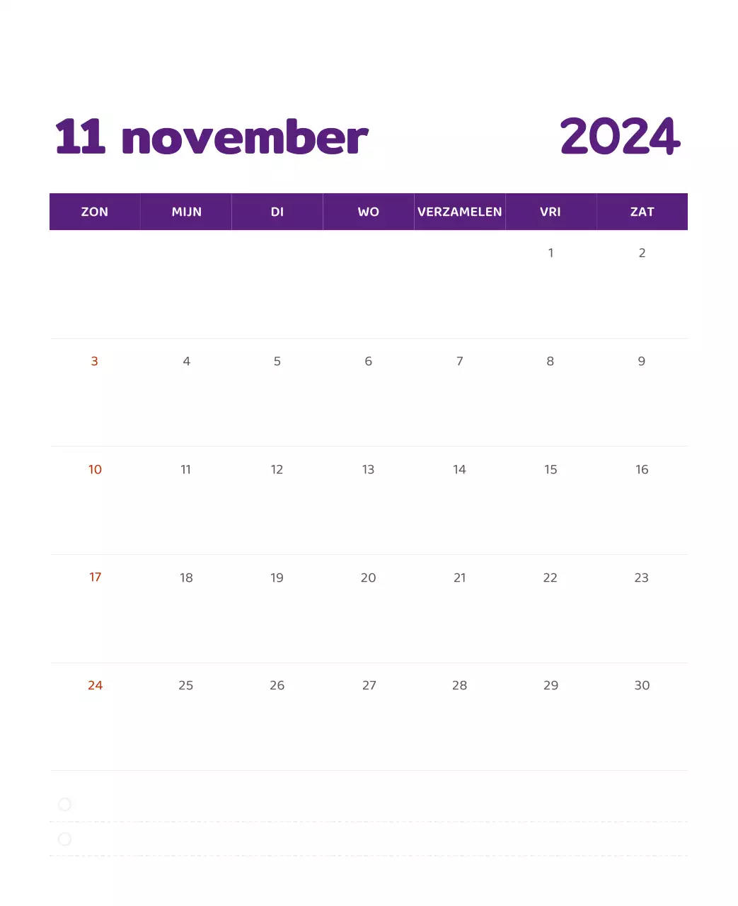 Een kalender met kleurrijke, emotionele illustraties
