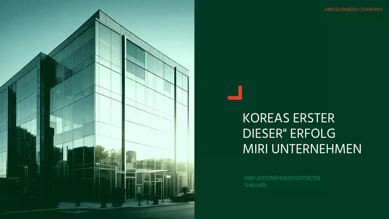 Einfache Besprechungsagenda in Orange und Grün