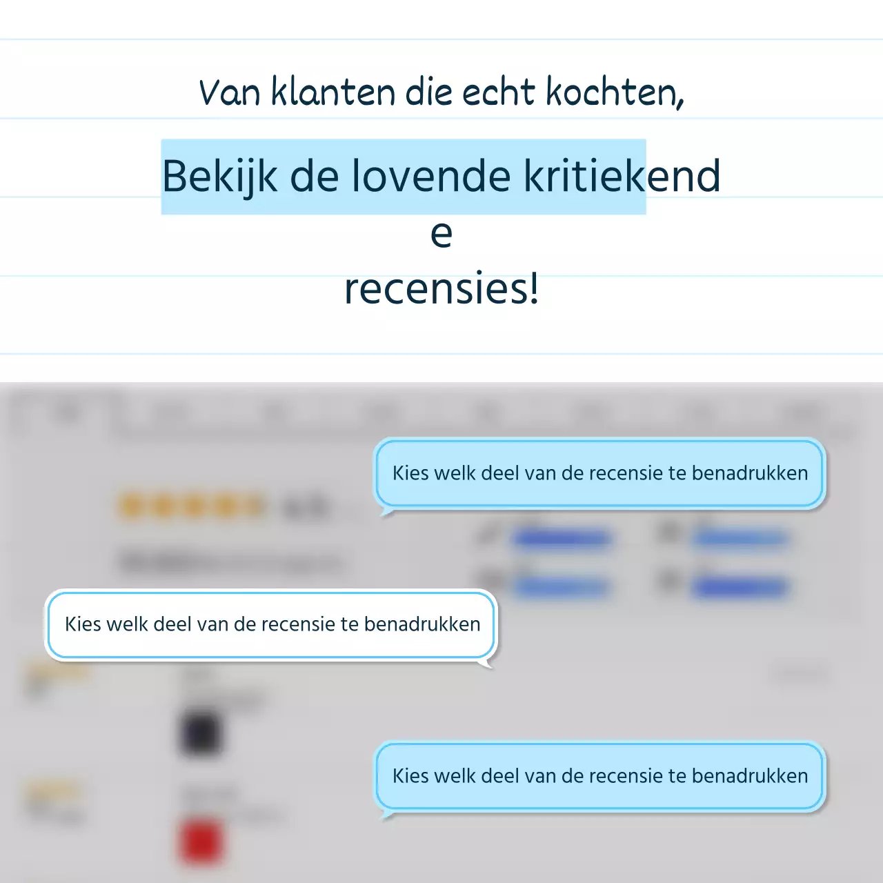 Een eenvoudige storytelling in blauw en lichtblauw