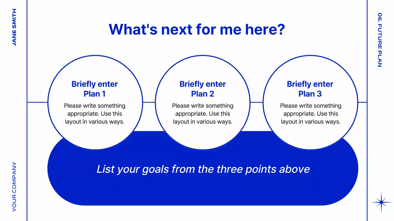 블루 모던 직원 소개 프레젠테이션