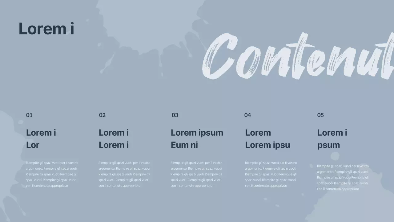 Una moderna ricerca di mercato sugli accenti blu navy