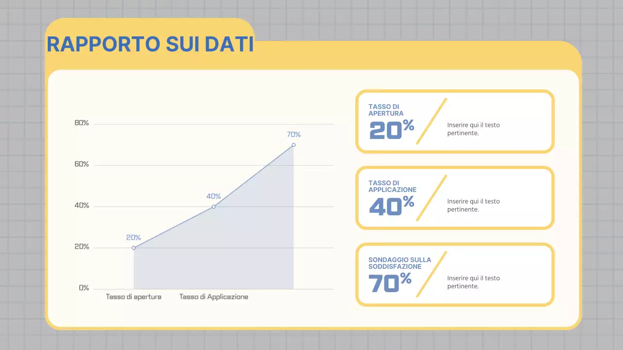 Verbale di riunione di marketing moderno in azzurro e giallo