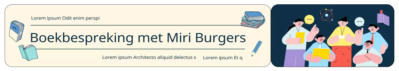 Booktalk concertevenement geïllustreerd door TicketConcept