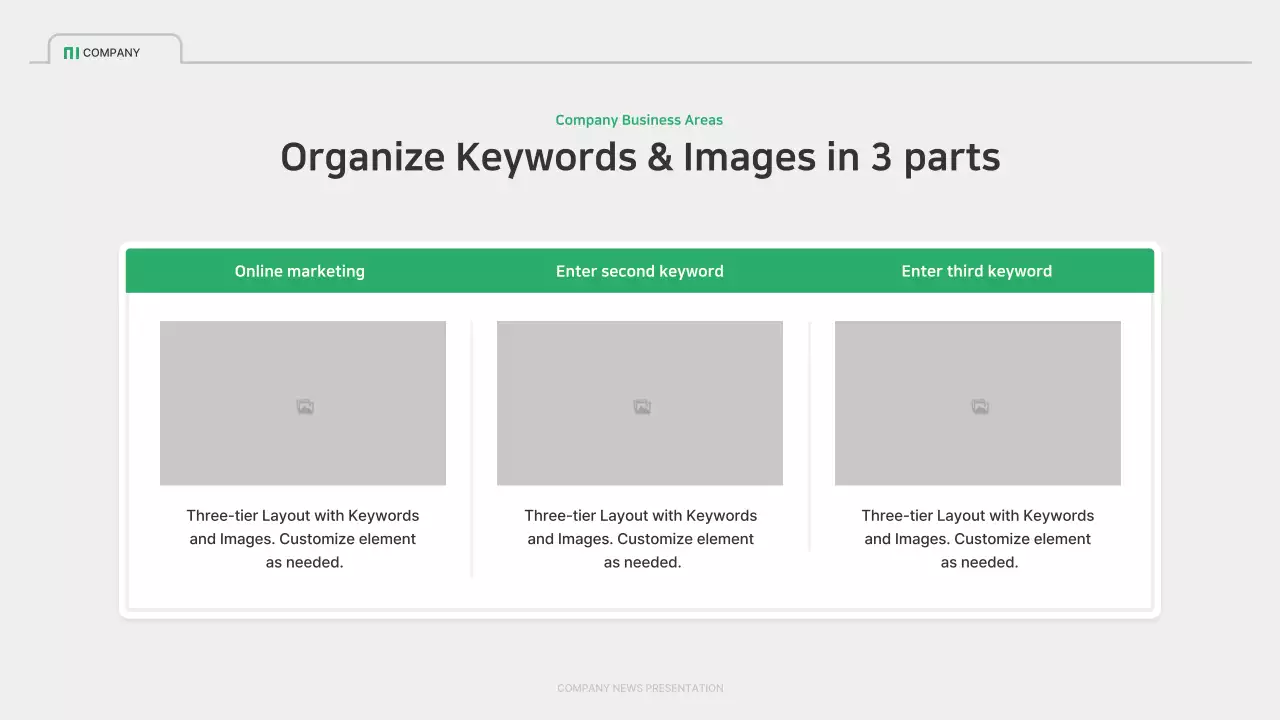 Green Modern Business Template Presentation