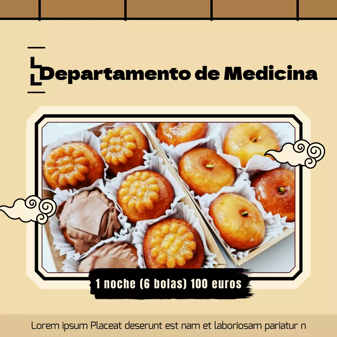 Medicina tradicional individualista y relaciones públicas en beige y marrón