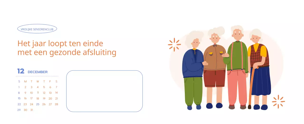 Werkkalender met prachtige illustraties