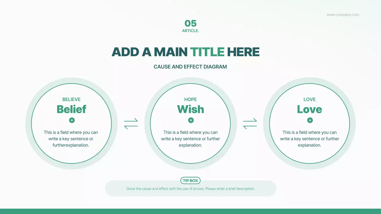 그린 모던 가이드 프레젠테이션