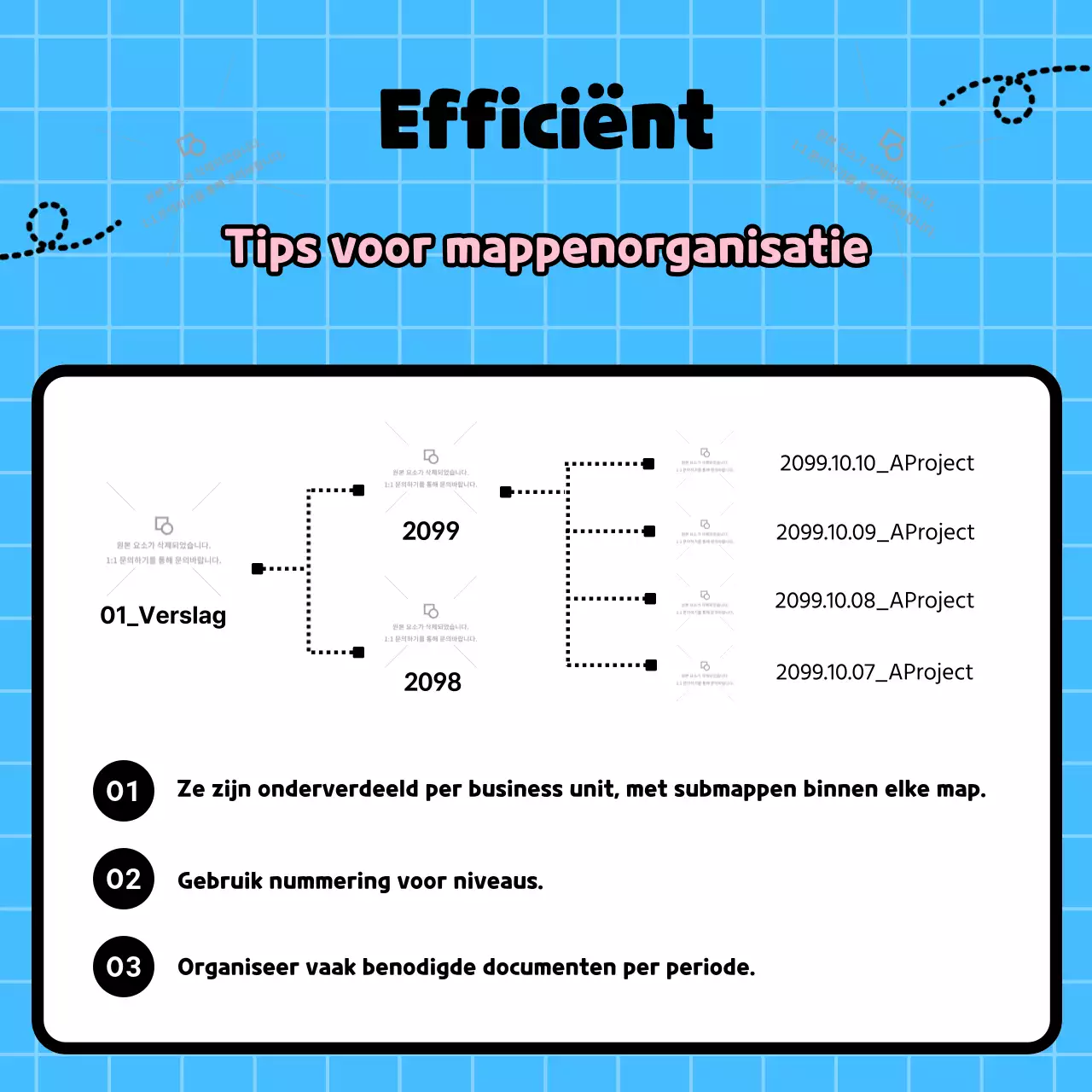 Kitscherige werkplektraining met een lichtblauwe achtergrond