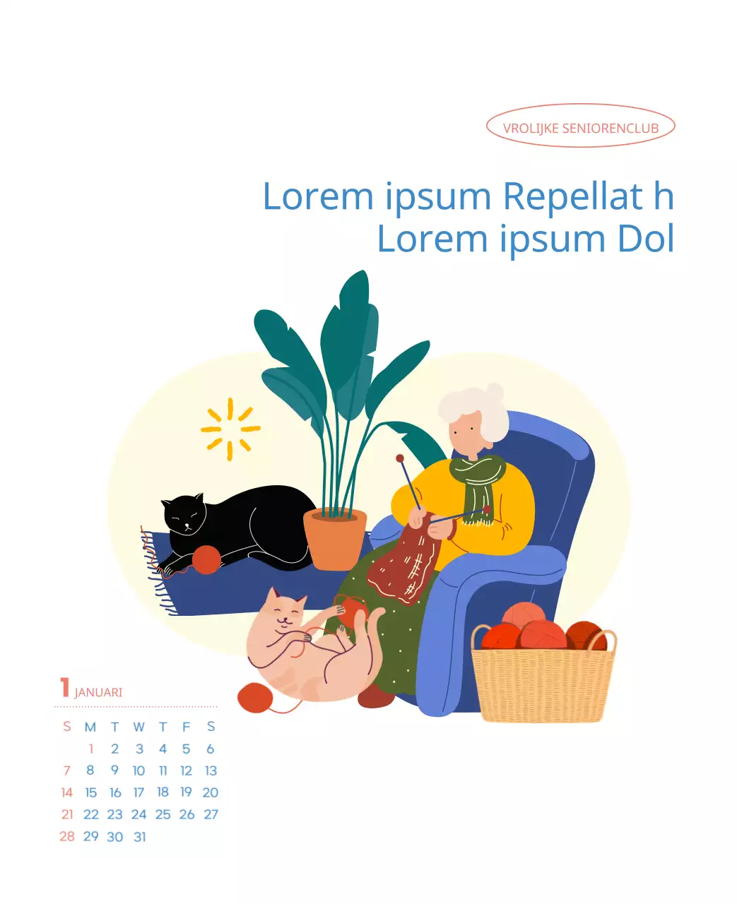 Werkkalender met prachtige illustraties