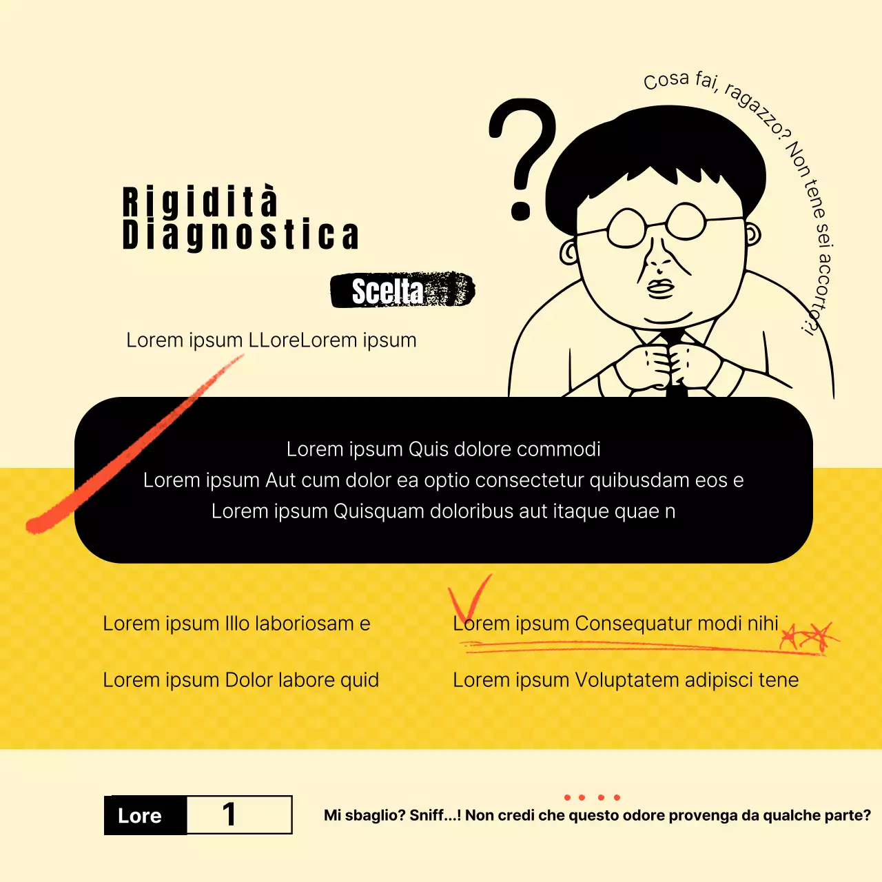 Guida al test arancione del muto semplice