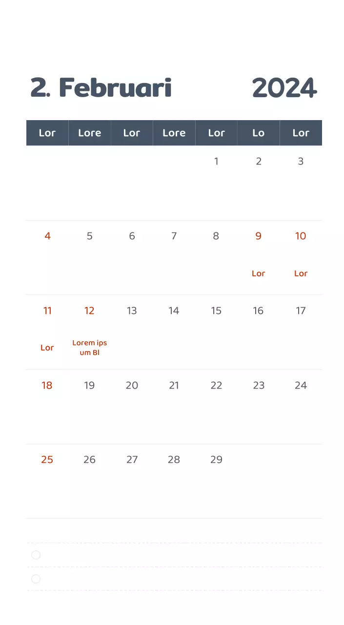 Een kalender met kleurrijke en emotionele illustraties