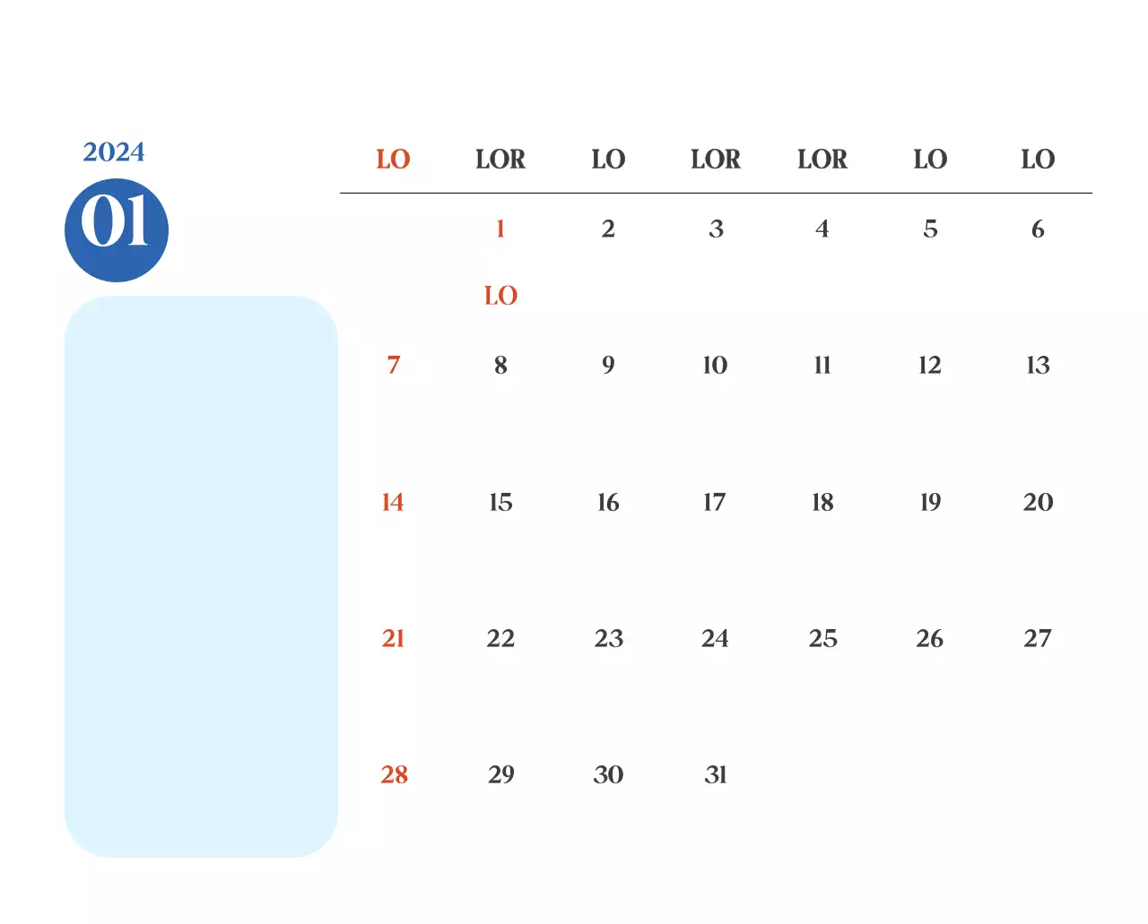 Calendrier hospitalier avec photos de paysages saisonniers