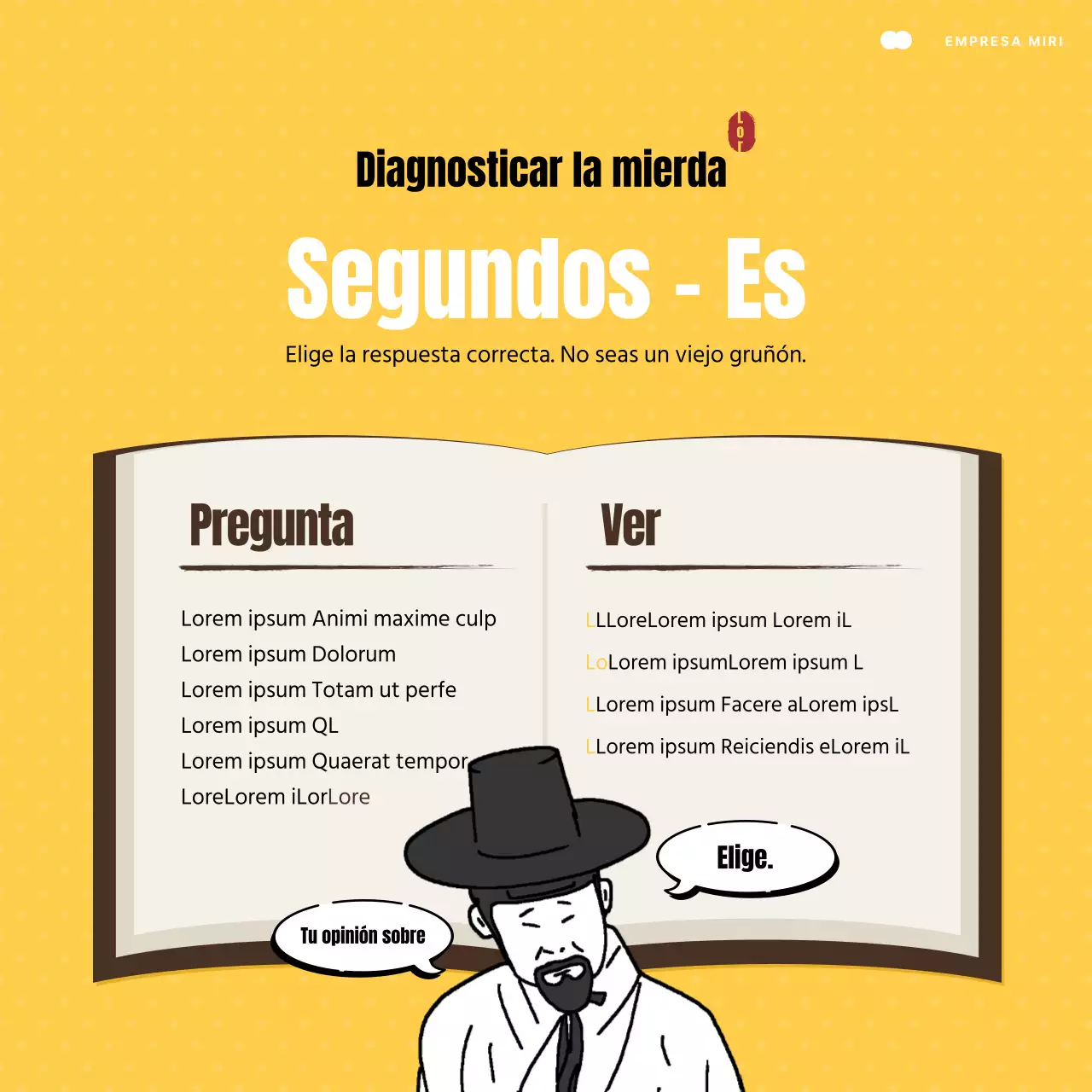 Prueba de la mordaza amarilla y negra @yellowandblackgagtest