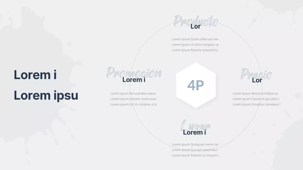 Un moderno informe de investigación de mercado sobre los acentos azul marino