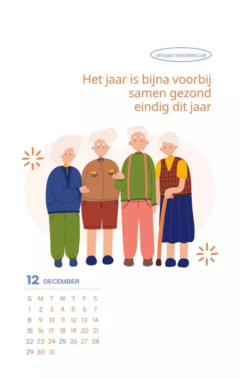 Werkkalender met prachtige illustraties